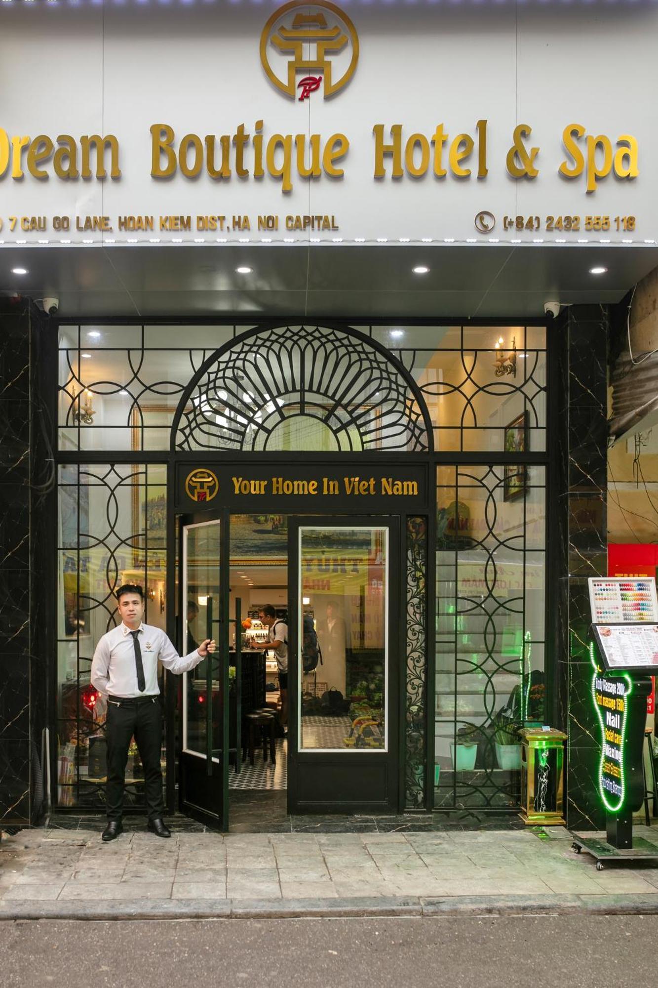 Dream Boutique Hotel & Travel & Spa - Hanoi Old Quarter Eksteriør billede